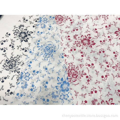 100% Cotton Stretch  Pigment Printed Fabric